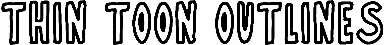 Thin Toon Outlines