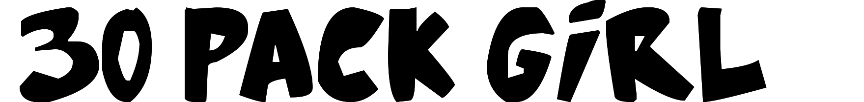 30 Pack Girl