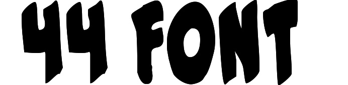 44 Font
