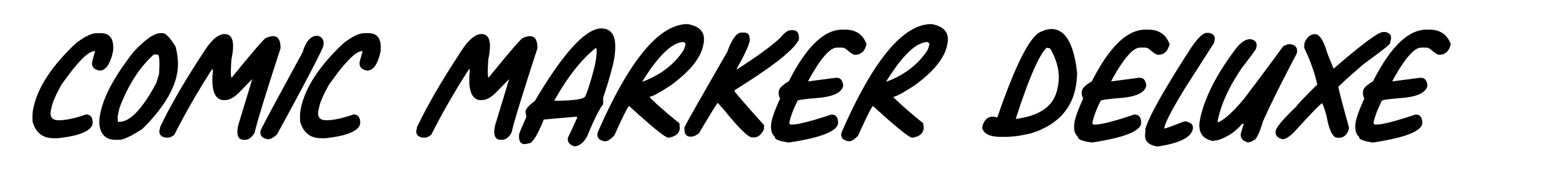 Comic Marker Deluxe