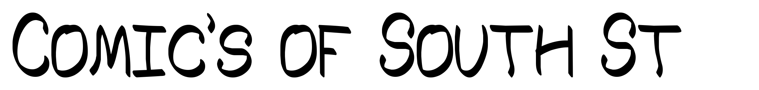 Comic's of South St