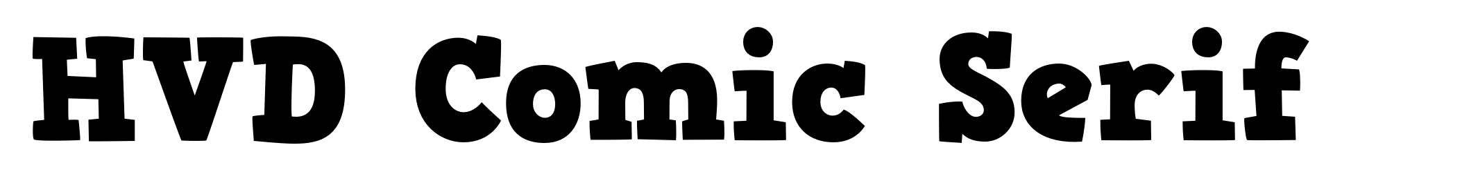 HVD Comic Serif