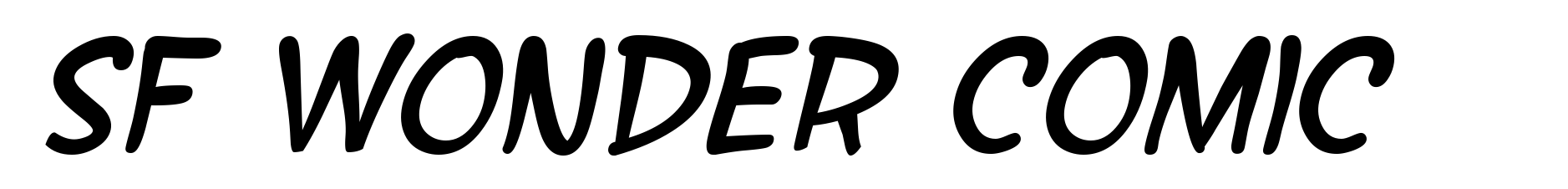 SF Wonder Comic