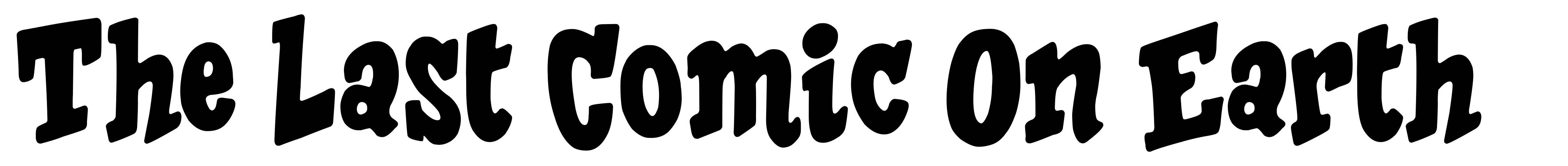 The Last Comic On Earth