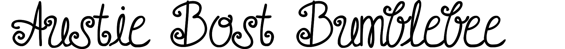 Austie Bost Bumblebee