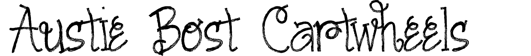 Austie Bost Cartwheels