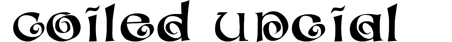 Coiled Uncial