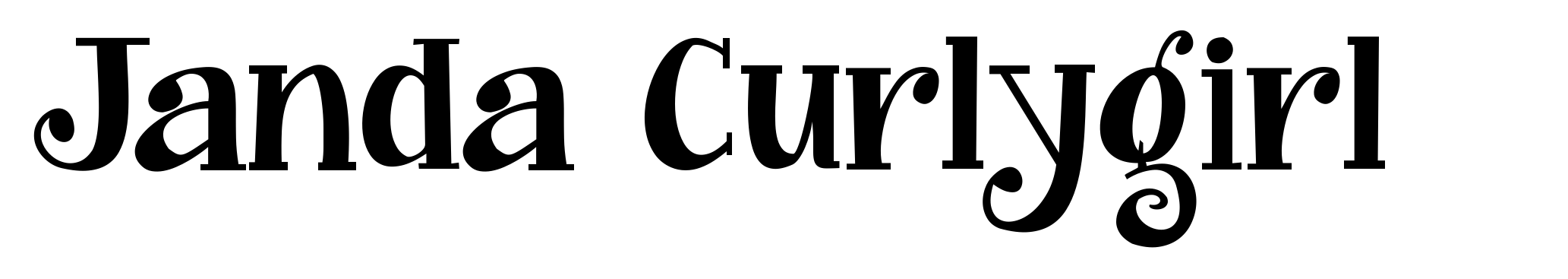Janda Curlygirl