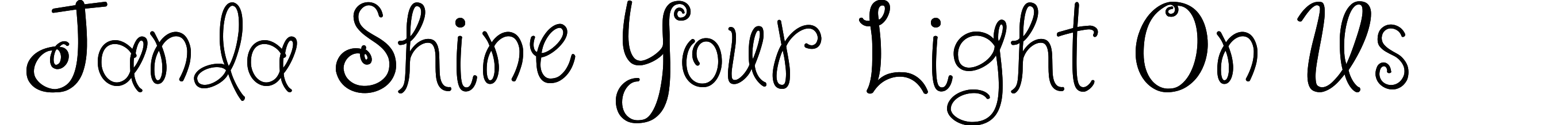 Janda Shine Your Light On Us