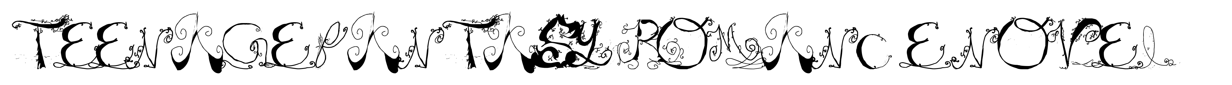 Teenage Fantasy Romance Novel