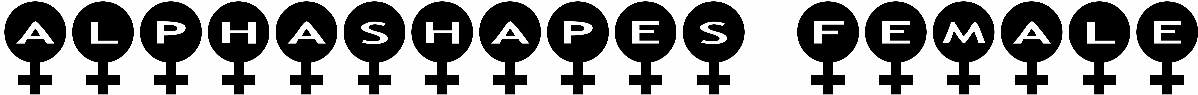 AlphaShapes female