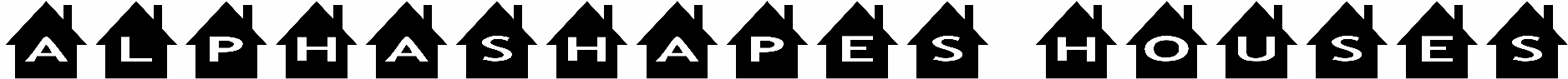 AlphaShapes houses