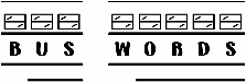 Bus Words
