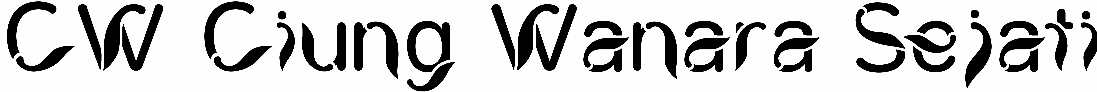 CW Ciung Wanara Sejati