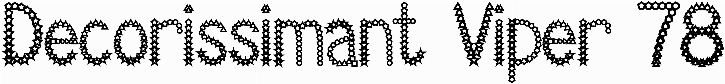 Decorissimant Viper 78