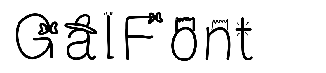 GalFont