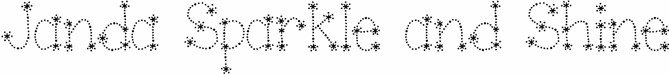 Janda Sparkle and Shine