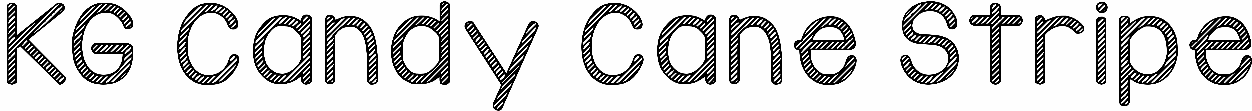 KG Candy Cane Stripe