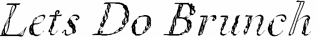Lets Do Brunch