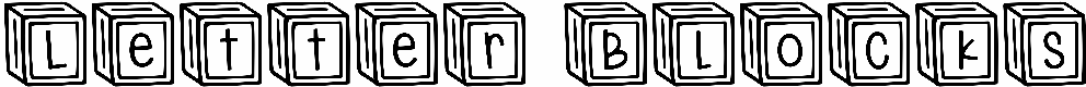 Letter Blocks