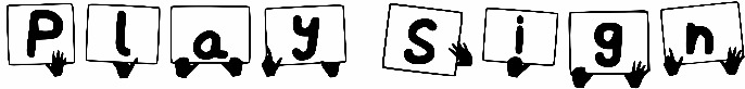 Play Sign