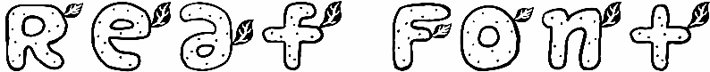 Reaf Font
