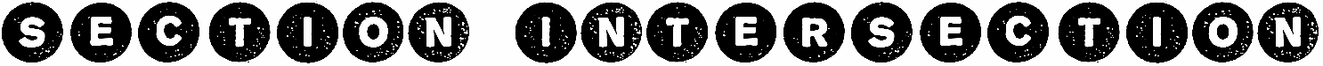 Section Intersection