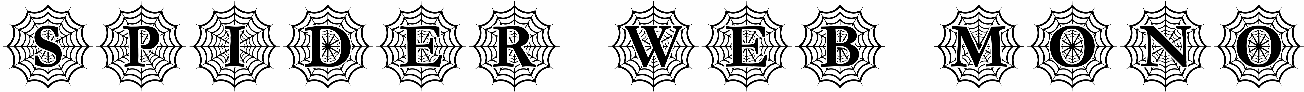 Spider Web Mono