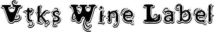 Vtks Wine Label