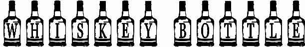 Whiskey Bottle