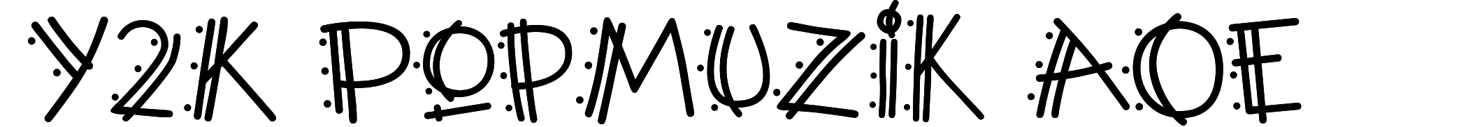 Y2K PopMuzik AOE