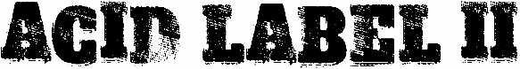 Acid Label II