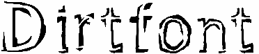 Dirtfont