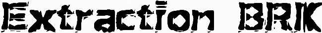 Extraction BRK