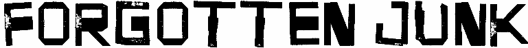 Forgotten Junk