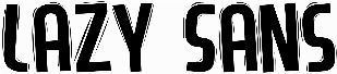 Lazy Sans