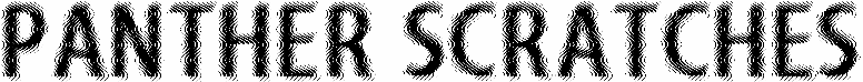 Panther Scratches