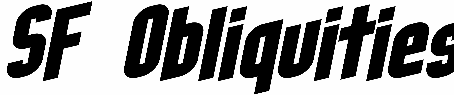 SF Obliquities