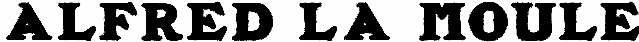 Alfred La Moule