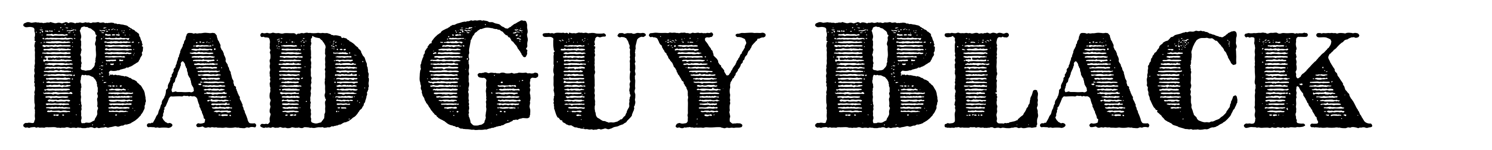 Bad Guy Black