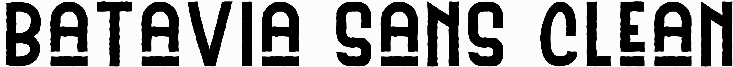 Batavia Sans Clean