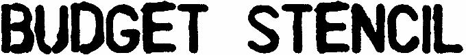 Budget Stencil