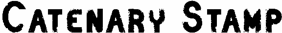 Catenary Stamp