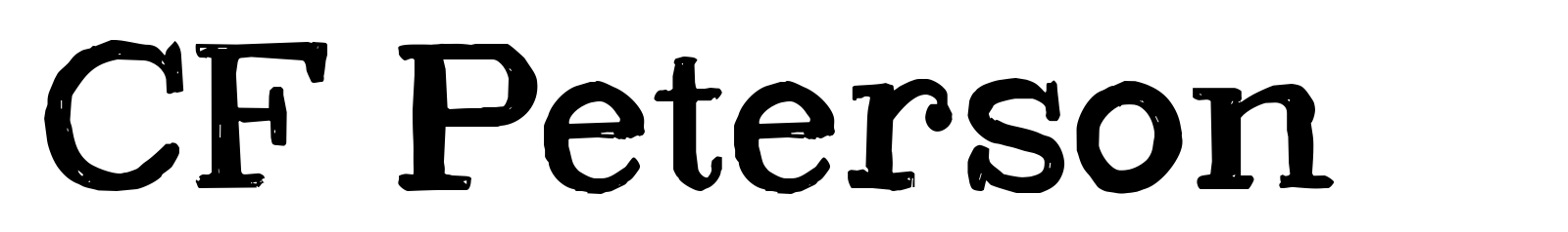 CF Peterson