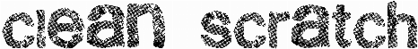 Clean Scratch