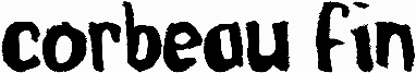 Corbeau Fin