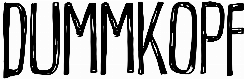 Dummkopf