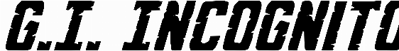 G.I. Incognito