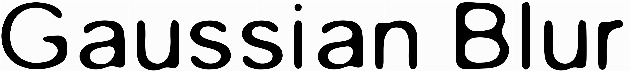 Gaussian Blur