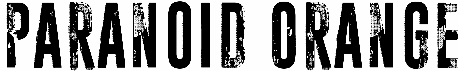 Paranoid Orange
